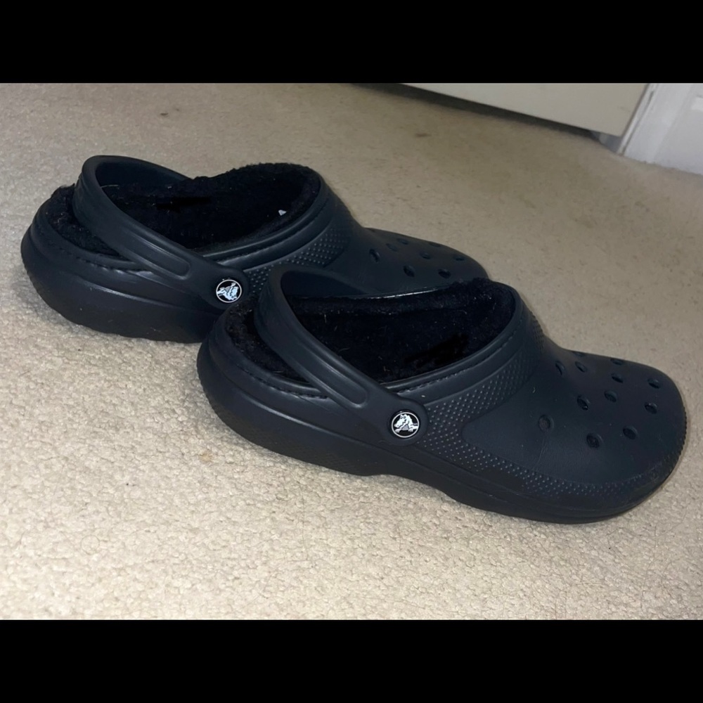 Class Lined Fur Clog Crocs